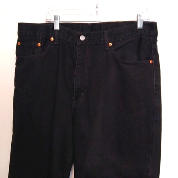 Levi's - 550 Black Jeans- Size 38 x 32 - Picture 3 of 8